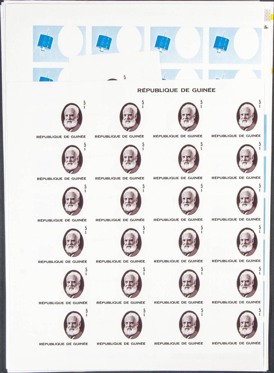 Lot 1430 - Guinea (Republic) Guinea (Republic) - IBERPHIL Auction #109. The Fournier Universe. Part 1 Lot 1430 - Guinea (Republic) Guinea (Republic) - IBERPHIL Auction #109. The Fournier Universe. Part 1