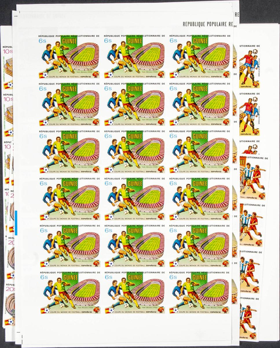 Lot 1457 - Guinea (Republic) Guinea (Republic) -  IBERPHIL Auction #109. The Fournier Universe. Part 1