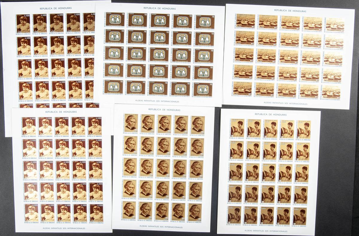Lot 1463 - Honduras Honduras -  IBERPHIL Auction #109. The Fournier Universe. Part 1