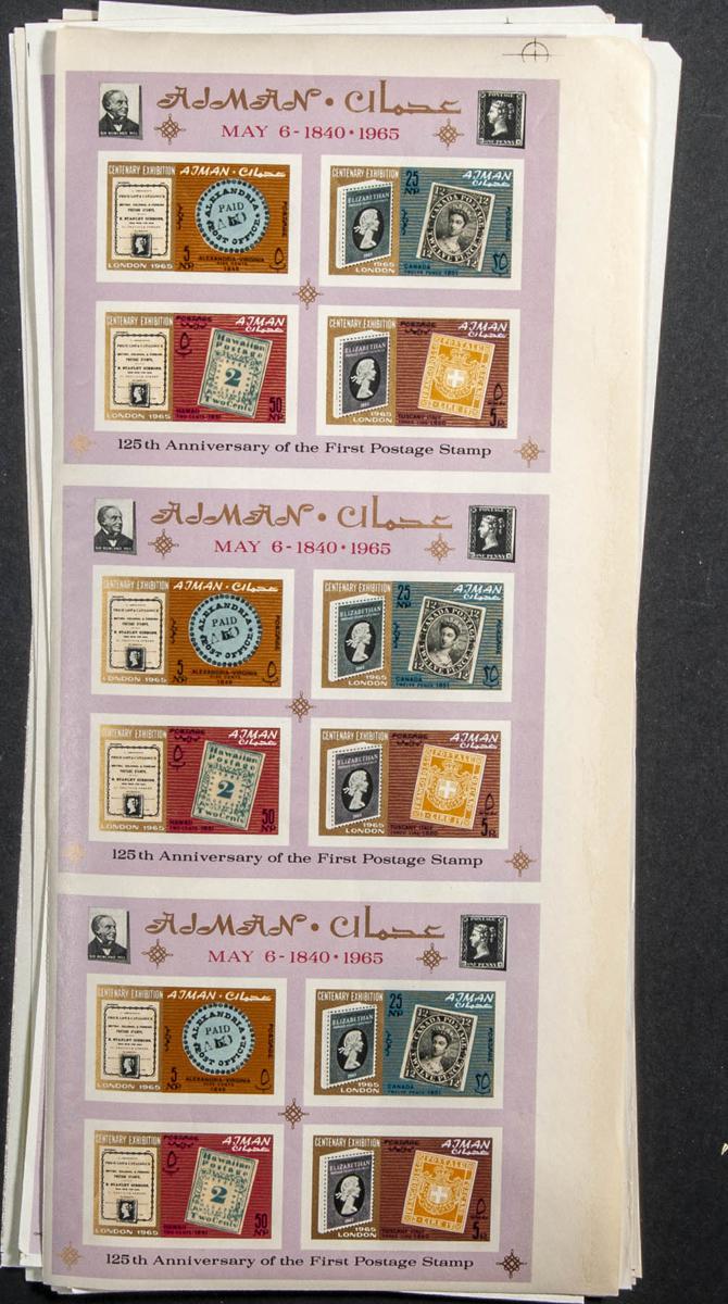 Lot 163 - Southeast Ajman Southeast Ajman -  IBERPHIL Auction #109. The Fournier Universe. Part 1