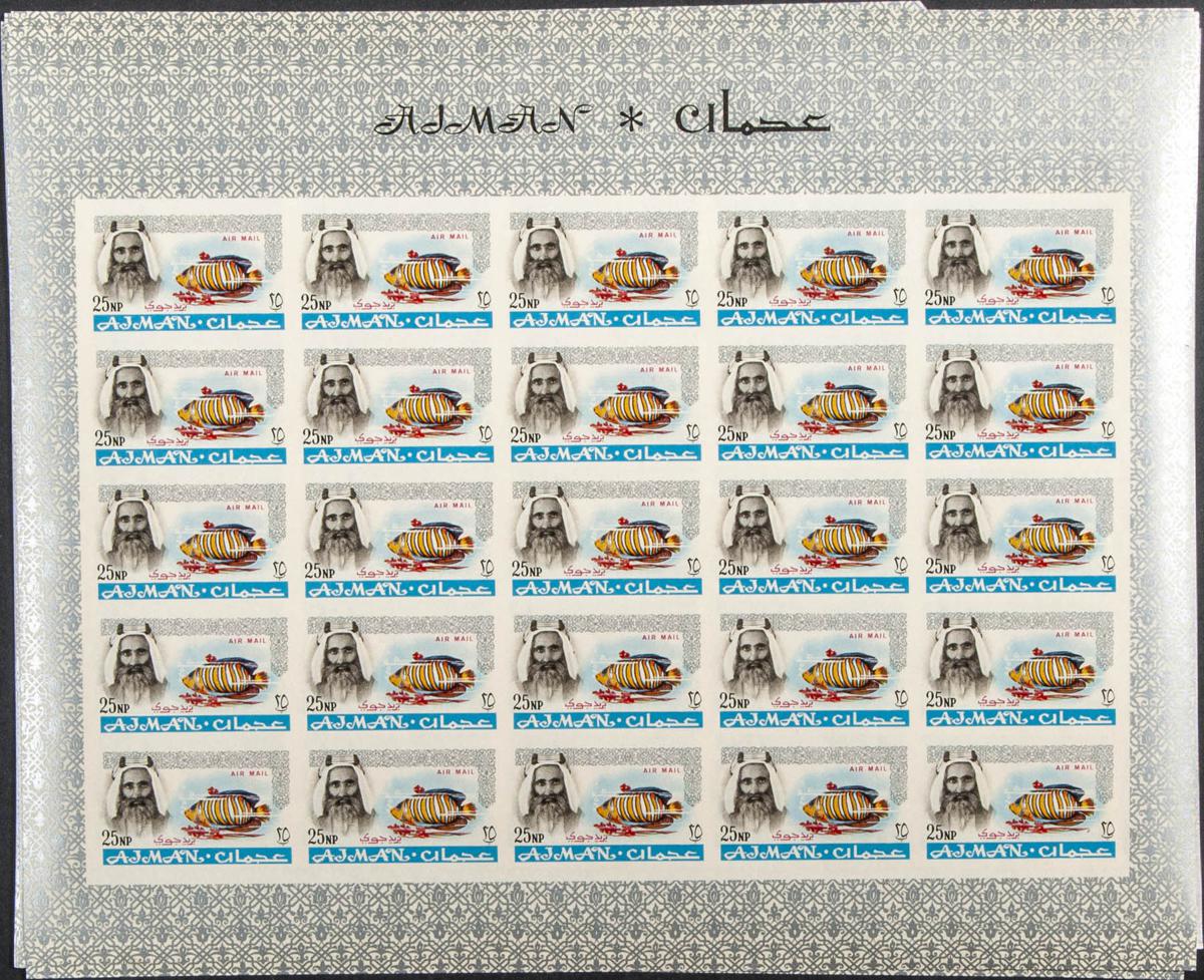 Lot 167 - Southeast Ajman Southeast Ajman -  IBERPHIL Auction #109. The Fournier Universe. Part 1