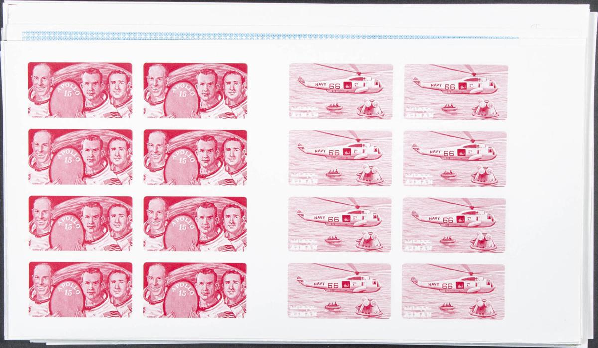 Lot 192 - Southeast Ajman Southeast Ajman - IBERPHIL Auction #109. The Fournier Universe. Part 1 Lot 192 - Southeast Ajman Southeast Ajman - IBERPHIL Auction #109. The Fournier Universe. Part 1