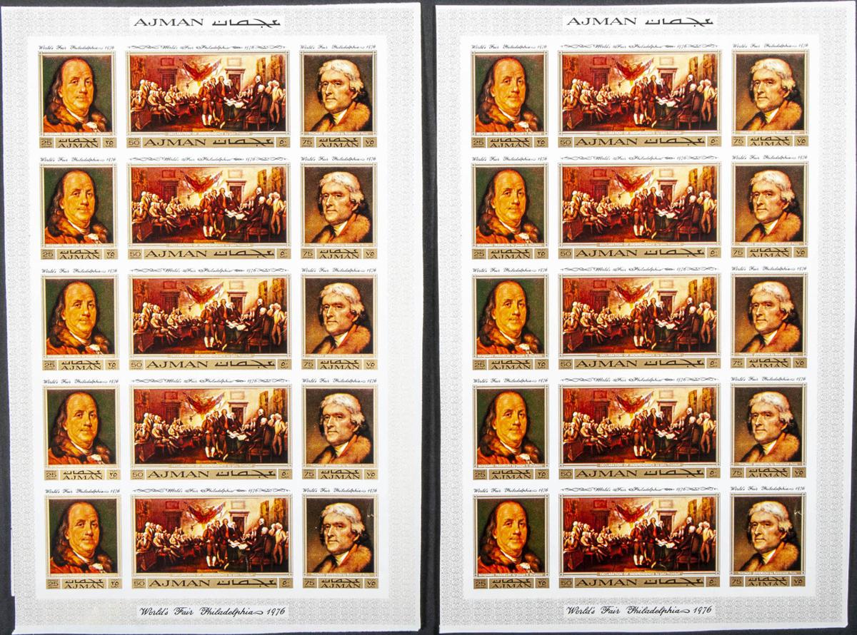 Lot 208 - Southeast Ajman Southeast Ajman - IBERPHIL Auction #109. The Fournier Universe. Part 1 Lot 208 - Southeast Ajman Southeast Ajman - IBERPHIL Auction #109. The Fournier Universe. Part 1