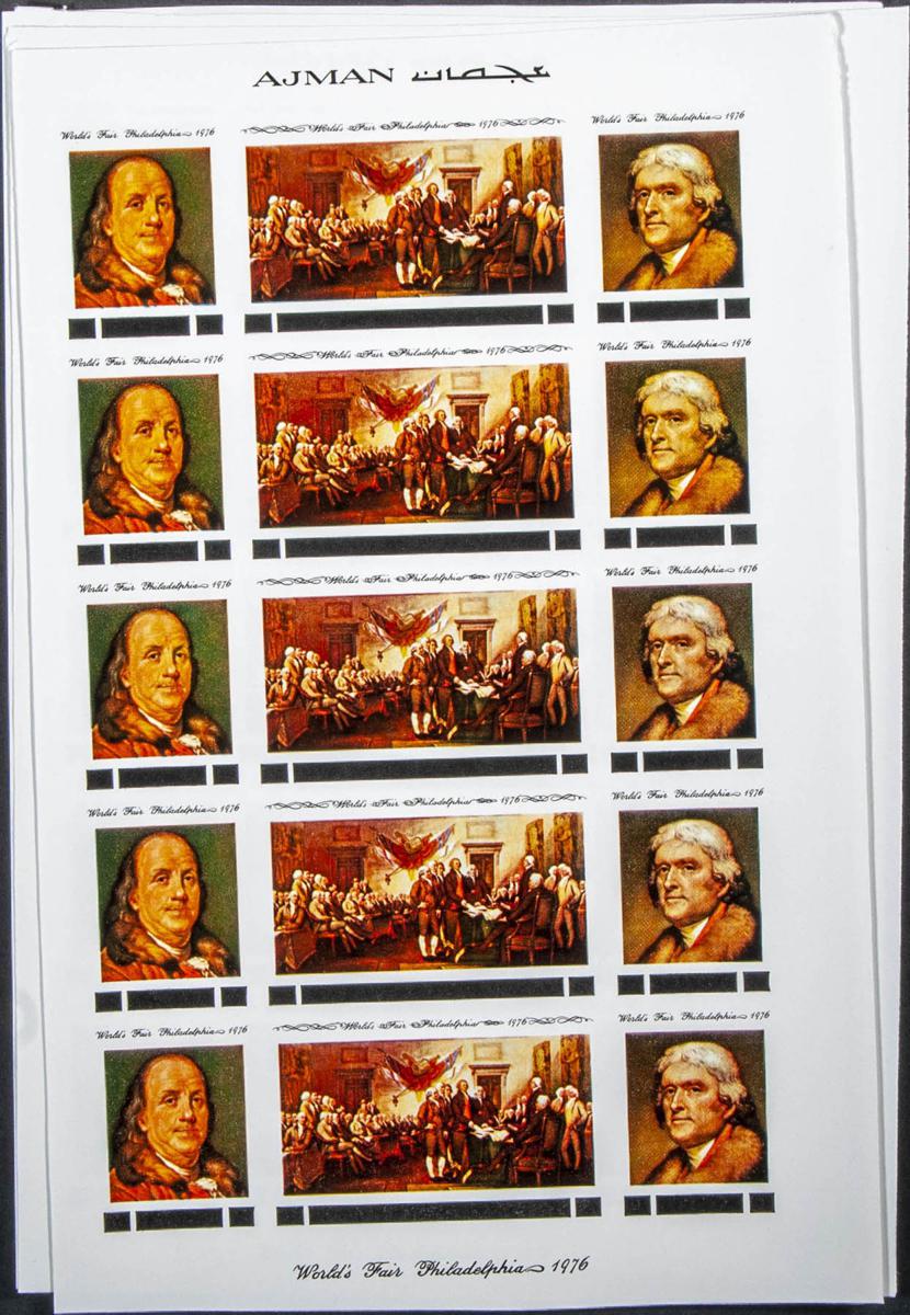 Lot 210 - Southeast Ajman Southeast Ajman - IBERPHIL Auction #109. The Fournier Universe. Part 1 Lot 210 - Southeast Ajman Southeast Ajman - IBERPHIL Auction #109. The Fournier Universe. Part 1