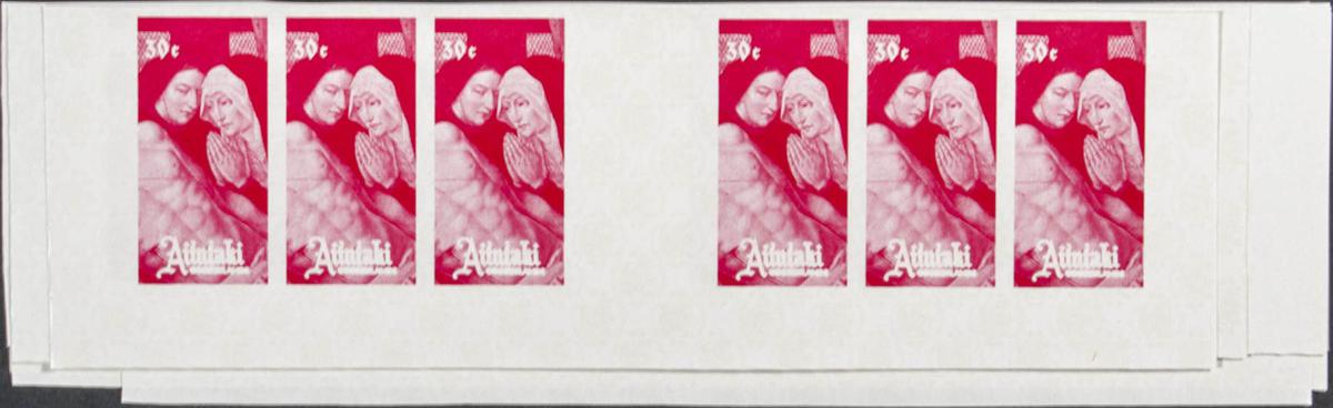Lot 22 - aitutaki aitutaki -  IBERPHIL Auction #109. The Fournier Universe. Part 1