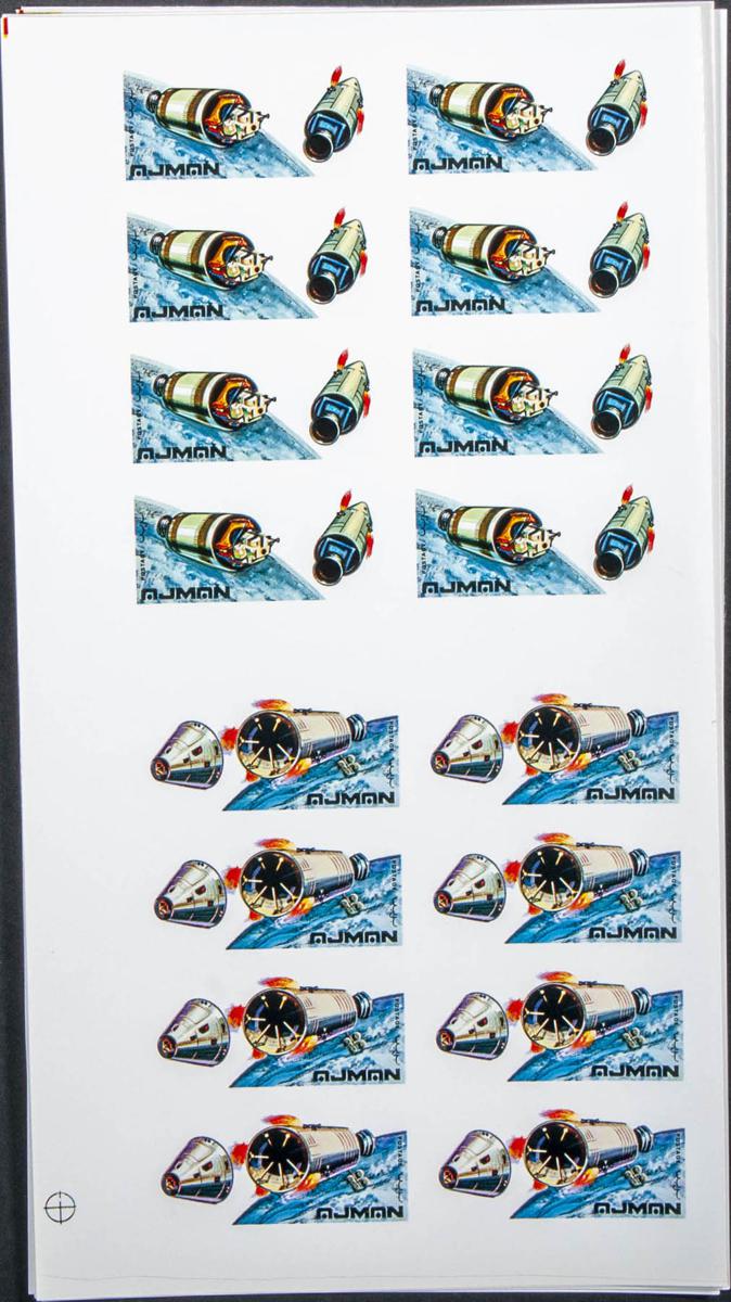 Lot 238 - Southeast Ajman Southeast Ajman - IBERPHIL Auction #109. The Fournier Universe. Part 1 Lot 238 - Southeast Ajman Southeast Ajman - IBERPHIL Auction #109. The Fournier Universe. Part 1
