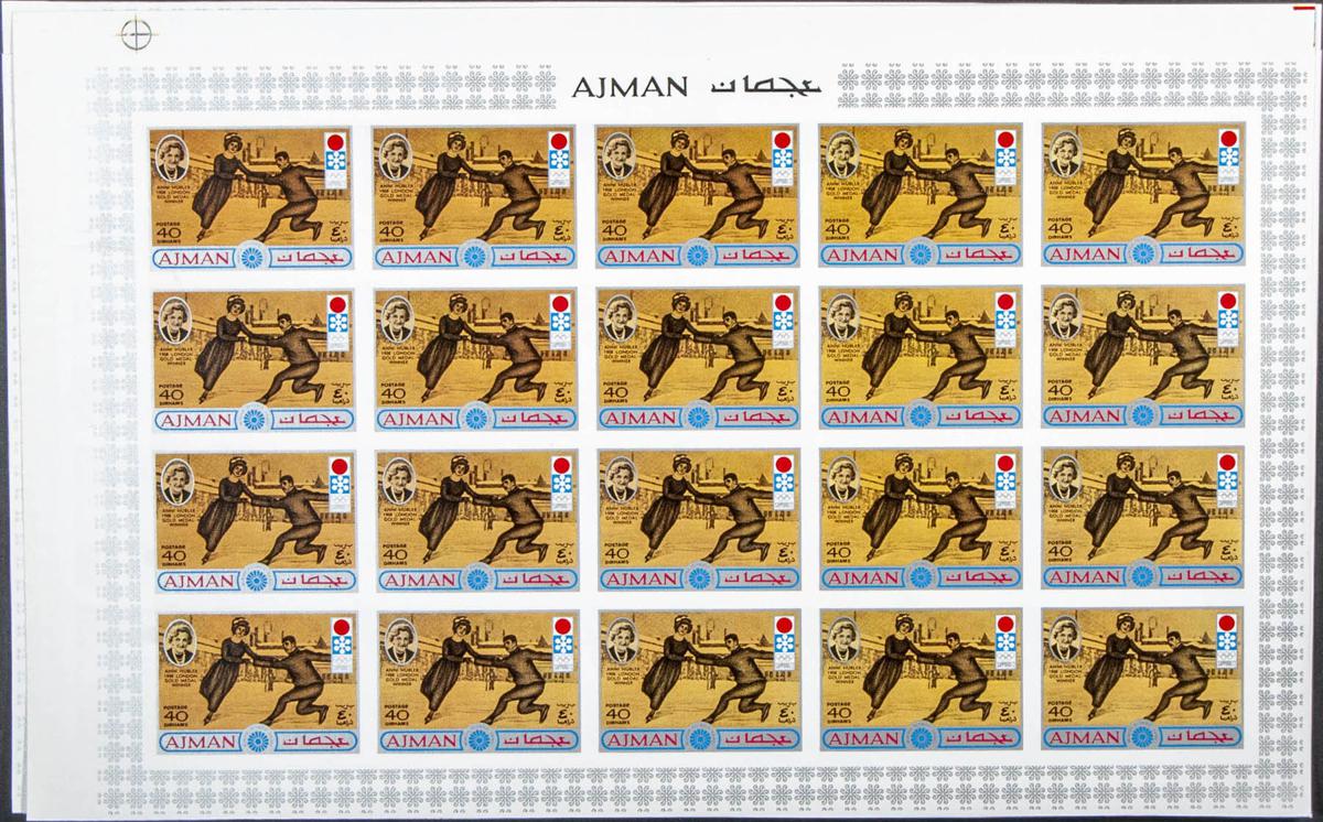 Lot 241 - Southeast Ajman Southeast Ajman - IBERPHIL Auction #109. The Fournier Universe. Part 1 Lot 241 - Southeast Ajman Southeast Ajman - IBERPHIL Auction #109. The Fournier Universe. Part 1