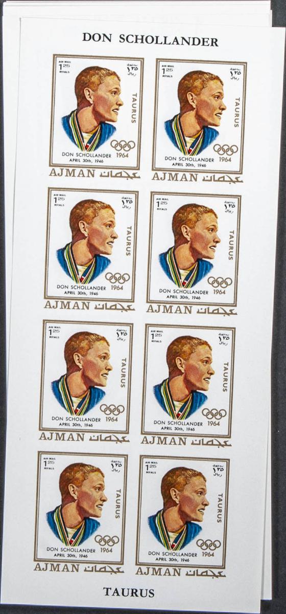 Lot 245 - Southeast Ajman Southeast Ajman - IBERPHIL Auction #109. The Fournier Universe. Part 1 Lot 245 - Southeast Ajman Southeast Ajman - IBERPHIL Auction #109. The Fournier Universe. Part 1