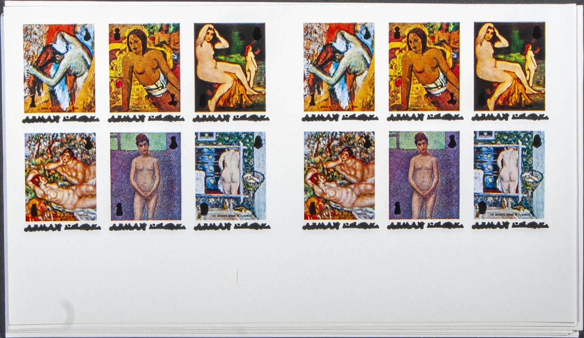 Lot 255 - Southeast Ajman Southeast Ajman - IBERPHIL Auction #109. The Fournier Universe. Part 1 Lot 255 - Southeast Ajman Southeast Ajman - IBERPHIL Auction #109. The Fournier Universe. Part 1