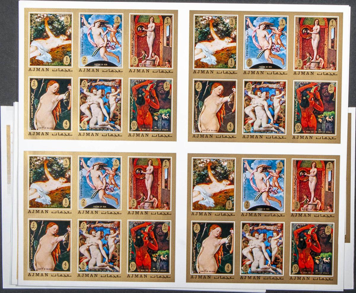 Lot 257 - Southeast Ajman Southeast Ajman - IBERPHIL Auction #109. The Fournier Universe. Part 1 Lot 257 - Southeast Ajman Southeast Ajman - IBERPHIL Auction #109. The Fournier Universe. Part 1