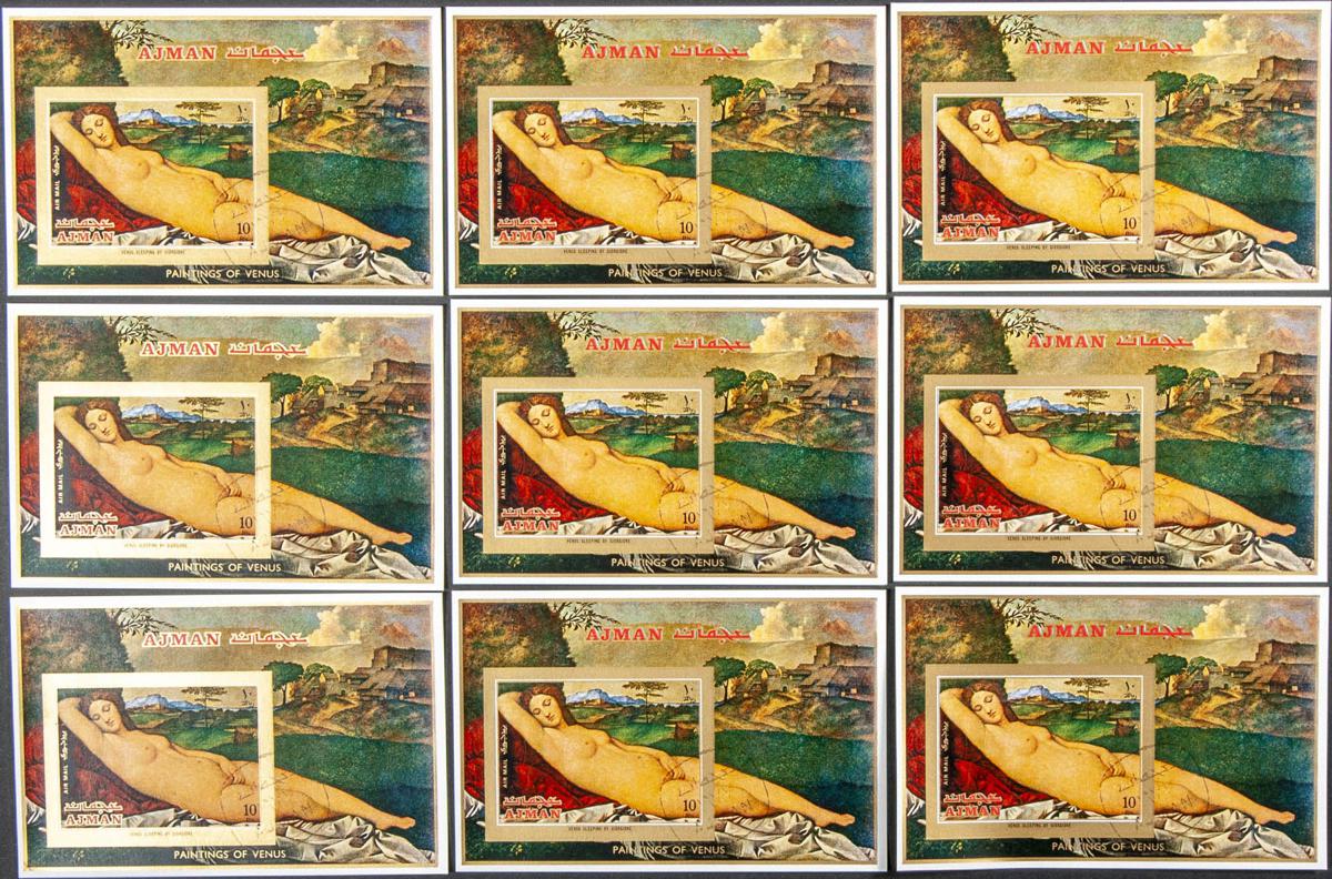 Lot 285 - Southeast Ajman Southeast Ajman - IBERPHIL Auction #109. The Fournier Universe. Part 1 Lot 285 - Southeast Ajman Southeast Ajman - IBERPHIL Auction #109. The Fournier Universe. Part 1