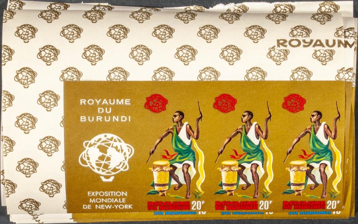 Lot 329 - burundi burundi -  IBERPHIL Auction #109. The Fournier Universe. Part 1