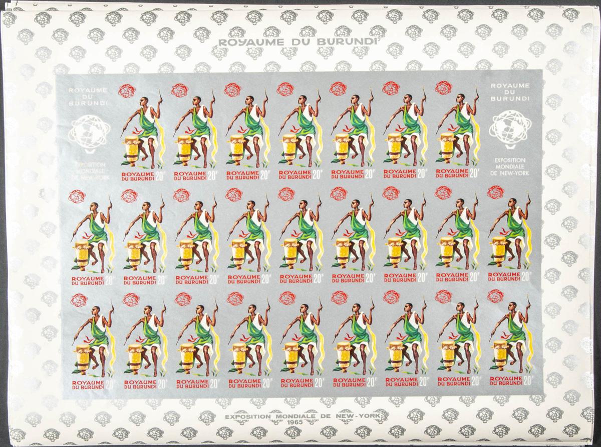 Lot 330 - burundi burundi -  IBERPHIL Auction #109. The Fournier Universe. Part 1