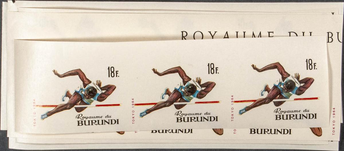 Lot 333 - burundi burundi -  IBERPHIL Auction #109. The Fournier Universe. Part 1