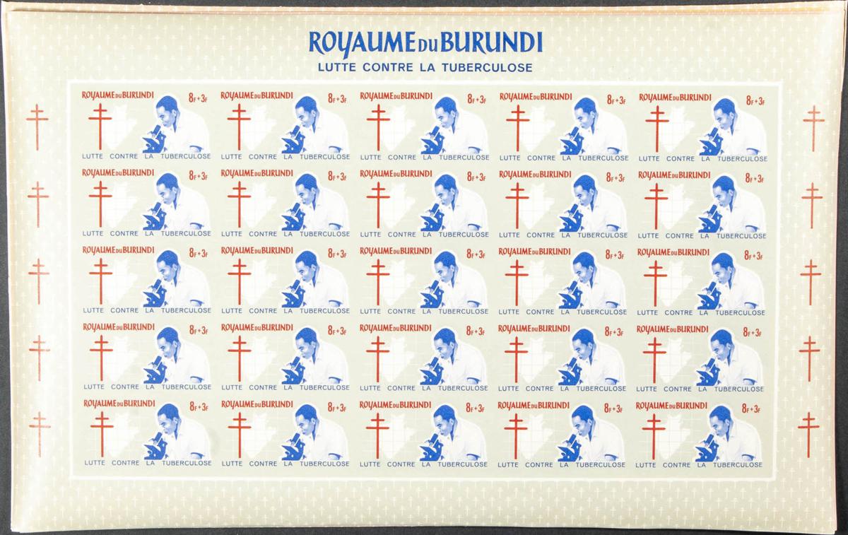 Lot 342 - burundi burundi -  IBERPHIL Auction #109. The Fournier Universe. Part 1