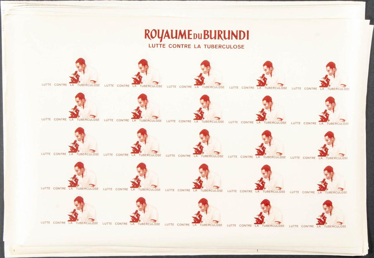 Lot 343 - burundi burundi -  IBERPHIL Auction #109. The Fournier Universe. Part 1