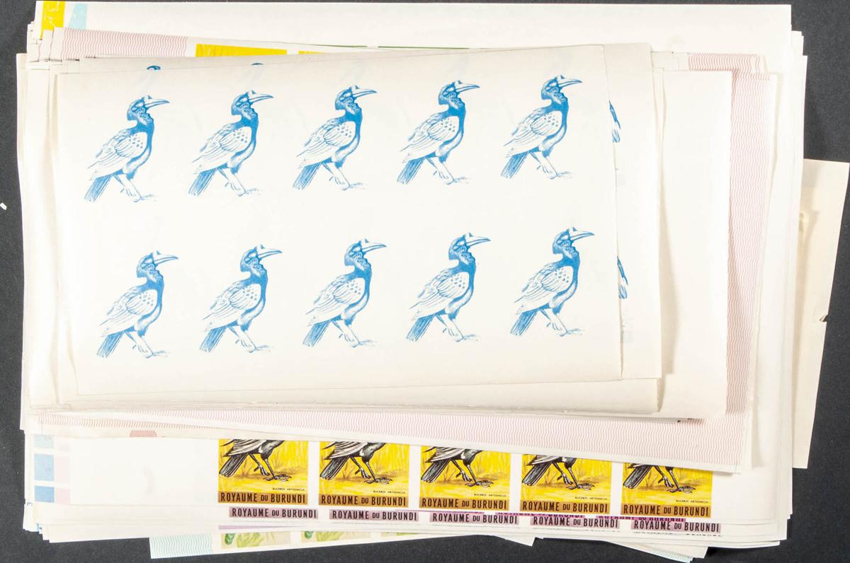 Lot 346 - burundi burundi -  IBERPHIL Auction #109. The Fournier Universe. Part 1