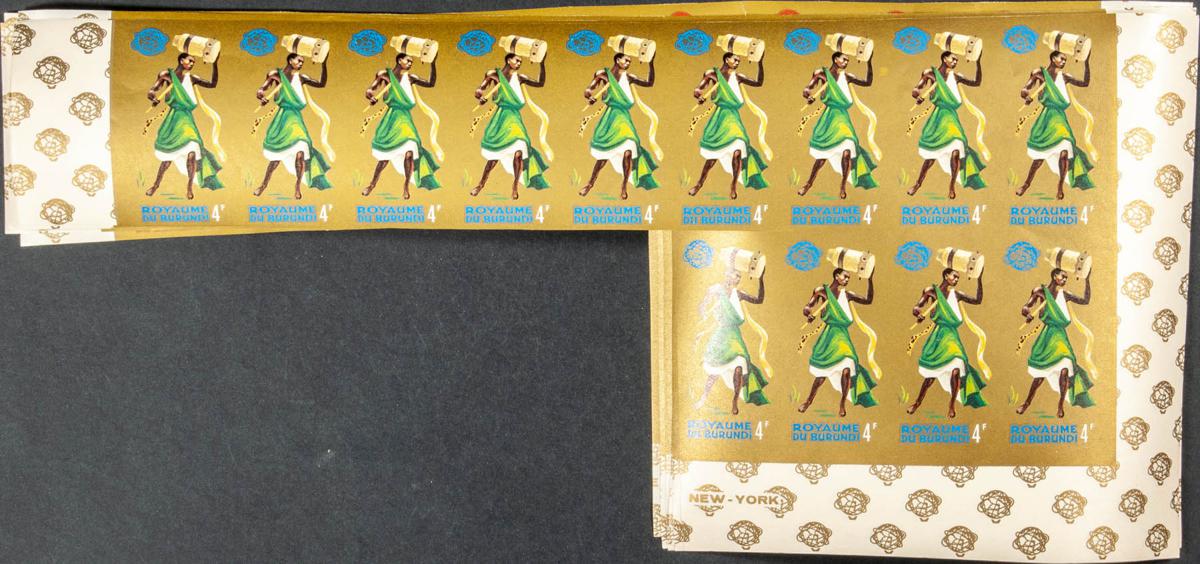 Lot 350 - burundi burundi -  IBERPHIL Auction #109. The Fournier Universe. Part 1