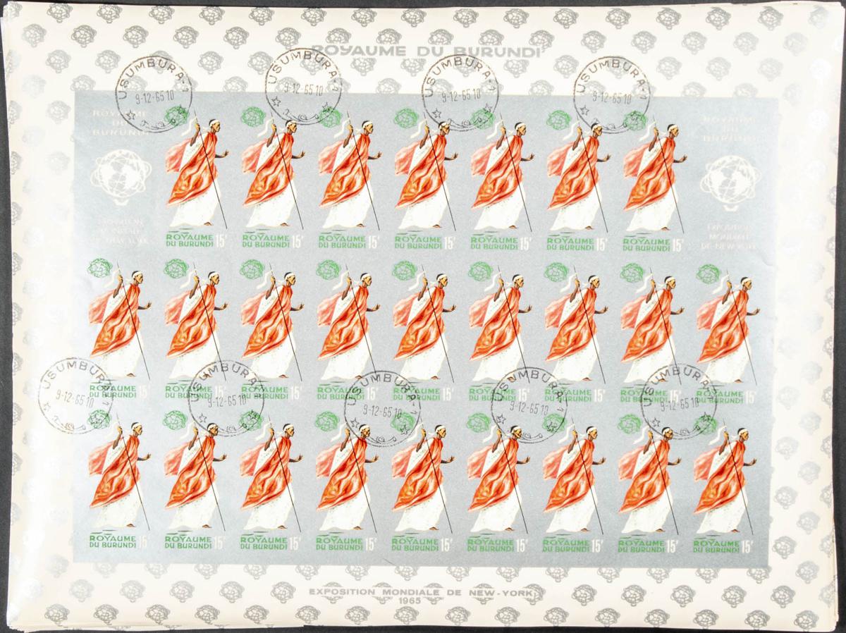 Lot 351 - burundi burundi -  IBERPHIL Auction #109. The Fournier Universe. Part 1