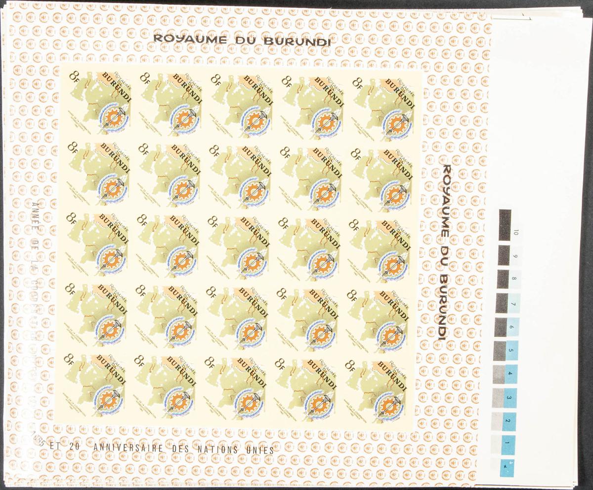 Lot 352 - burundi burundi - IBERPHIL Auction #109. The Fournier Universe. Part 1 Lot 352 - burundi burundi - IBERPHIL Auction #109. The Fournier Universe. Part 1