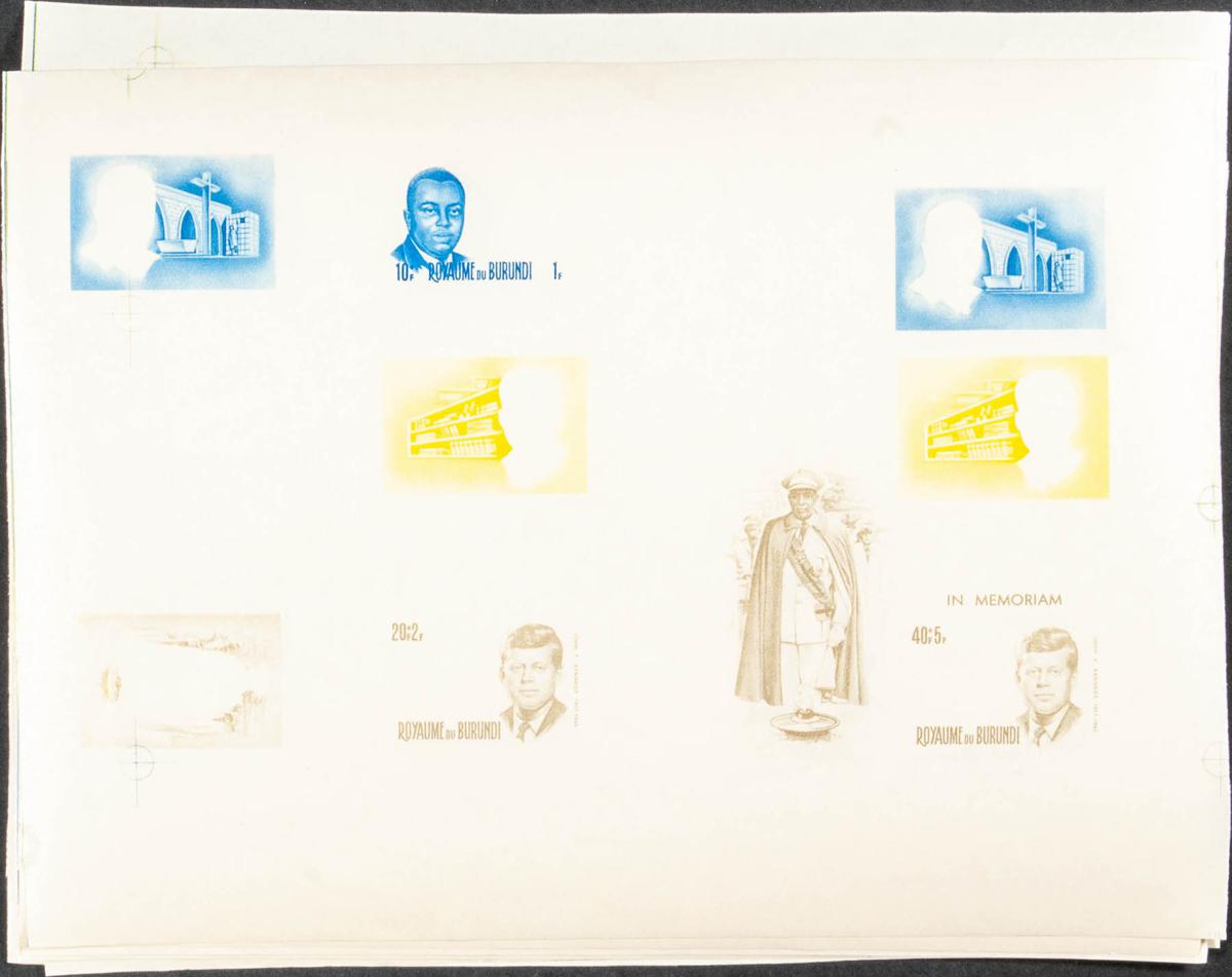 Lot 373 - burundi burundi - IBERPHIL Auction #109. The Fournier Universe. Part 1 Lot 373 - burundi burundi - IBERPHIL Auction #109. The Fournier Universe. Part 1