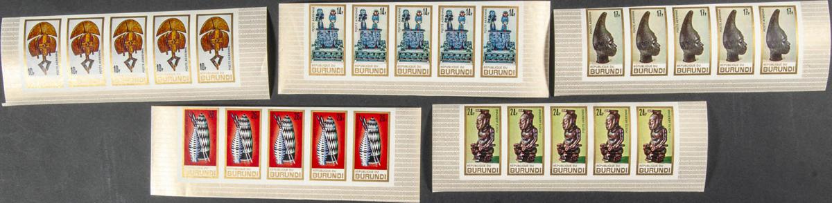 Lot 381 - burundi burundi -  IBERPHIL Auction #109. The Fournier Universe. Part 1
