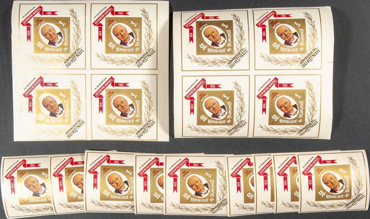 Lot 394 - burundi burundi -  IBERPHIL Auction #109. The Fournier Universe. Part 1