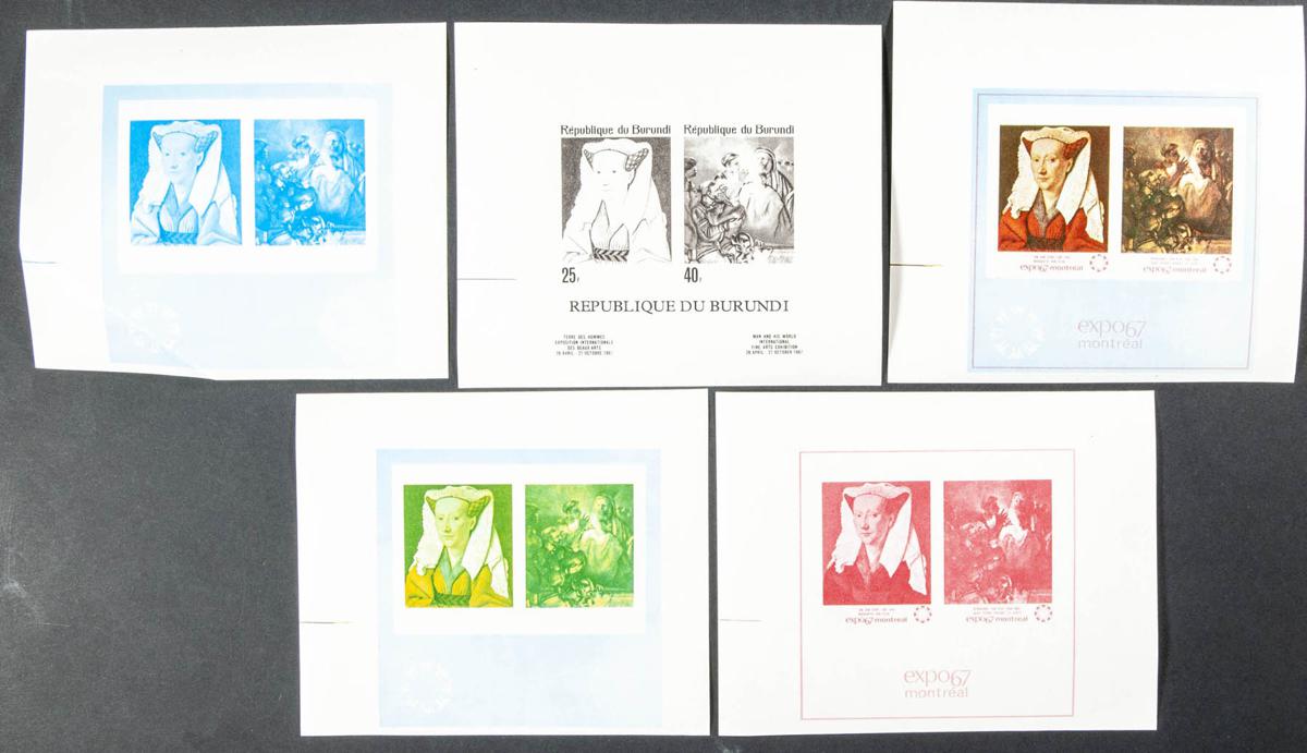 Lot 397 - burundi burundi -  IBERPHIL Auction #109. The Fournier Universe. Part 1