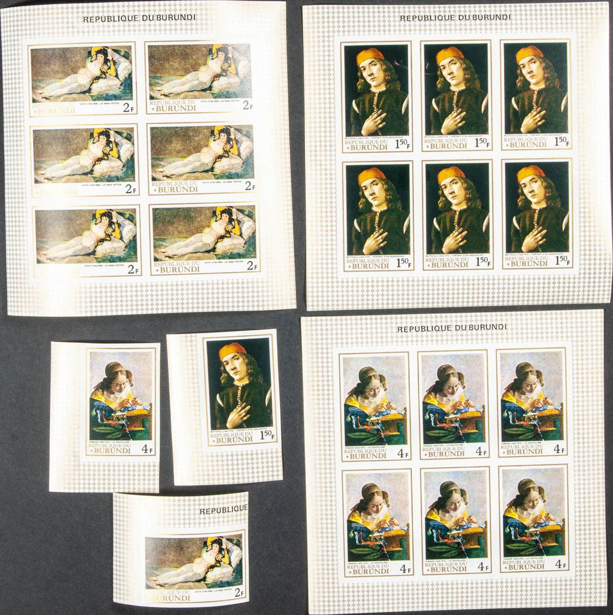 Lot 411 - burundi burundi - IBERPHIL Auction #109. The Fournier Universe. Part 1 Lot 411 - burundi burundi - IBERPHIL Auction #109. The Fournier Universe. Part 1