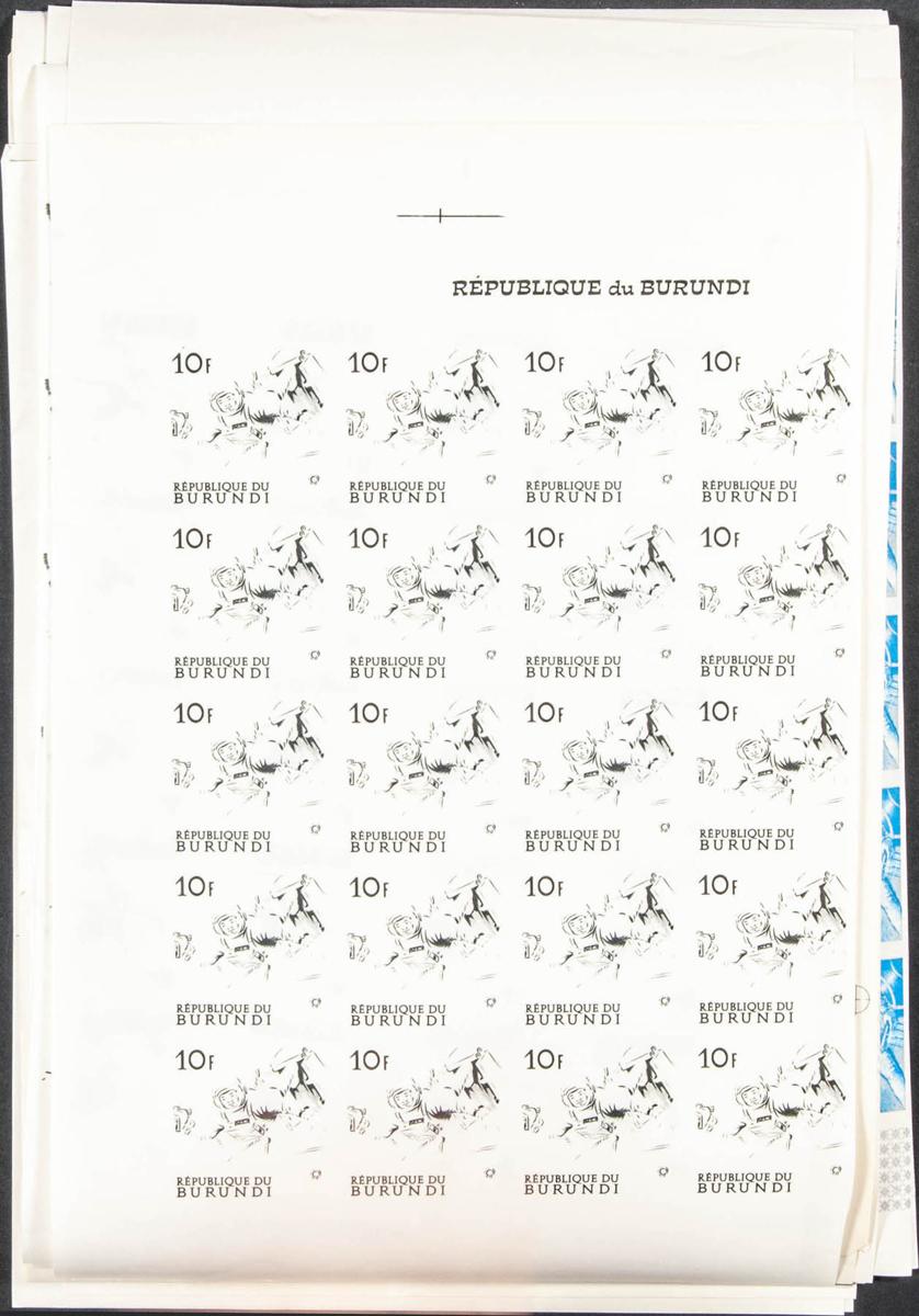 Lot 415 - burundi burundi - IBERPHIL Auction #109. The Fournier Universe. Part 1 Lot 415 - burundi burundi - IBERPHIL Auction #109. The Fournier Universe. Part 1
