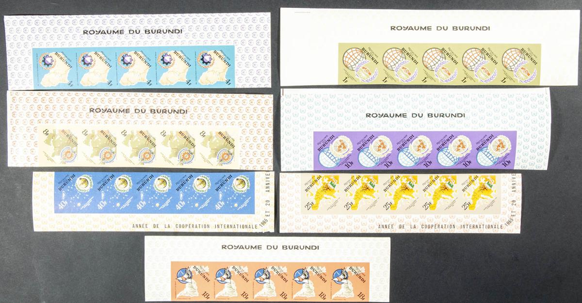 Lot 440 - burundi burundi - IBERPHIL Auction #109. The Fournier Universe. Part 1 Lot 440 - burundi burundi - IBERPHIL Auction #109. The Fournier Universe. Part 1