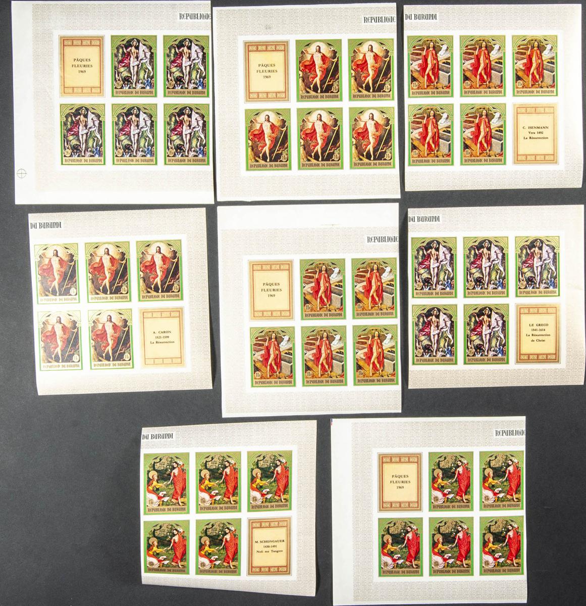 Lot 445 - burundi burundi - IBERPHIL Auction #109. The Fournier Universe. Part 1 Lot 445 - burundi burundi - IBERPHIL Auction #109. The Fournier Universe. Part 1