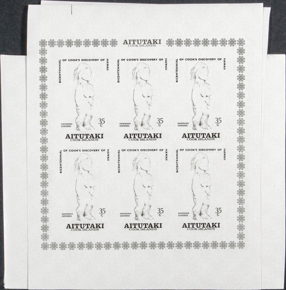 Lot 46 - aitutaki aitutaki - IBERPHIL Auction #109. The Fournier Universe. Part 1 Lot 46 - aitutaki aitutaki - IBERPHIL Auction #109. The Fournier Universe. Part 1