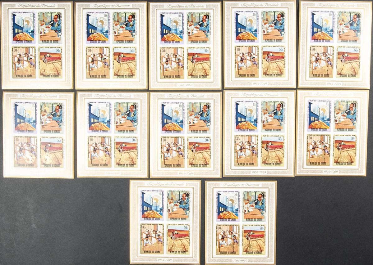 Lot 475 - burundi burundi - IBERPHIL Auction #109. The Fournier Universe. Part 1 Lot 475 - burundi burundi - IBERPHIL Auction #109. The Fournier Universe. Part 1