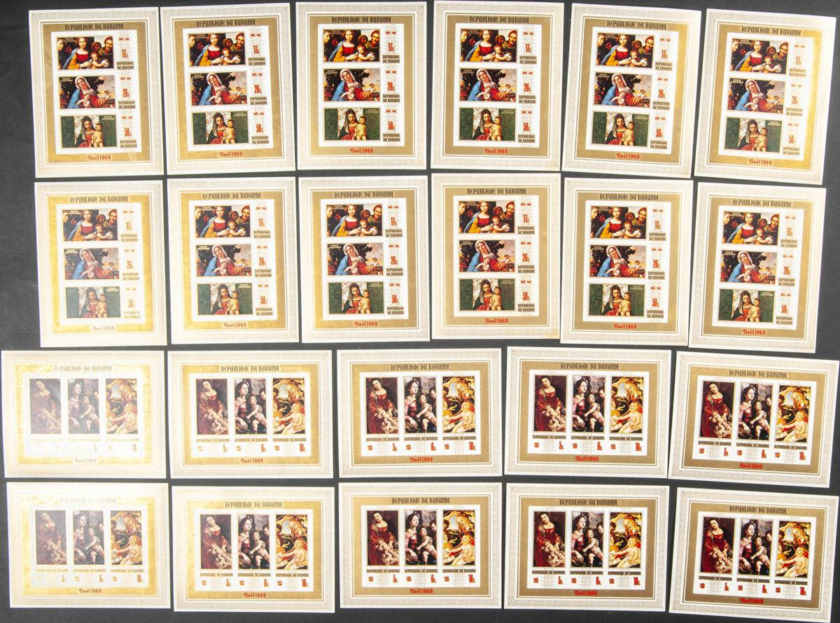 Lot 481 - burundi burundi -  IBERPHIL Auction #109. The Fournier Universe. Part 1