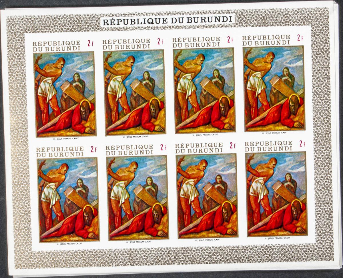 Lot 486 - burundi burundi -  IBERPHIL Auction #109. The Fournier Universe. Part 1