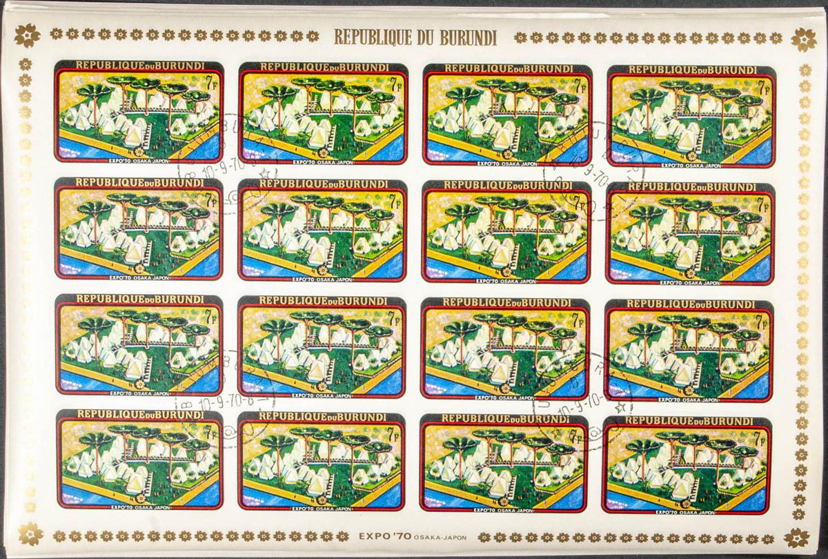 Lot 489 - burundi burundi -  IBERPHIL Auction #109. The Fournier Universe. Part 1