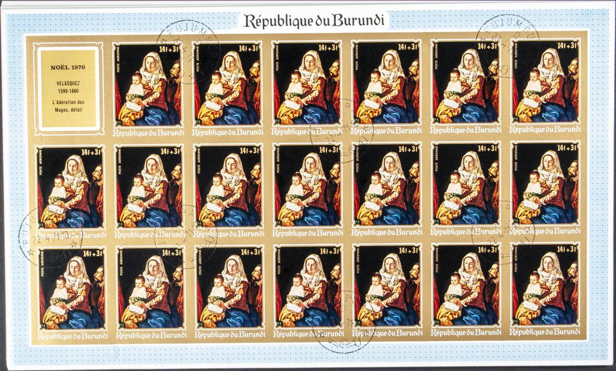 Lot 496 - burundi burundi -  IBERPHIL Auction #109. The Fournier Universe. Part 1