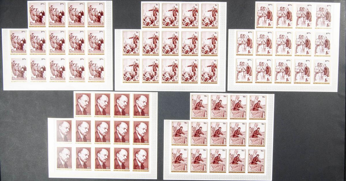Lot 498 - burundi burundi -  IBERPHIL Auction #109. The Fournier Universe. Part 1