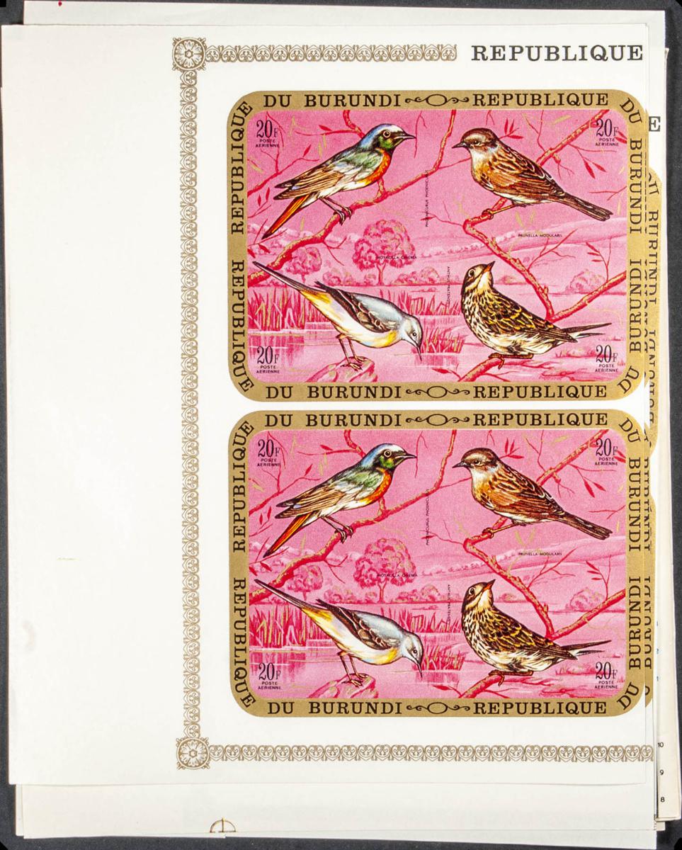 Lot 500 - burundi burundi -  IBERPHIL Auction #109. The Fournier Universe. Part 1