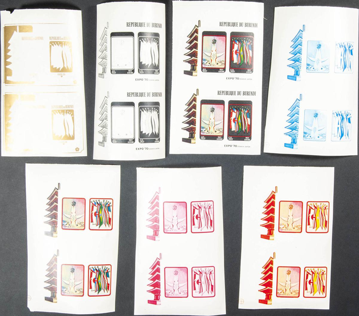 Lot 507 - burundi burundi - IBERPHIL Auction #109. The Fournier Universe. Part 1 Lot 507 - burundi burundi - IBERPHIL Auction #109. The Fournier Universe. Part 1