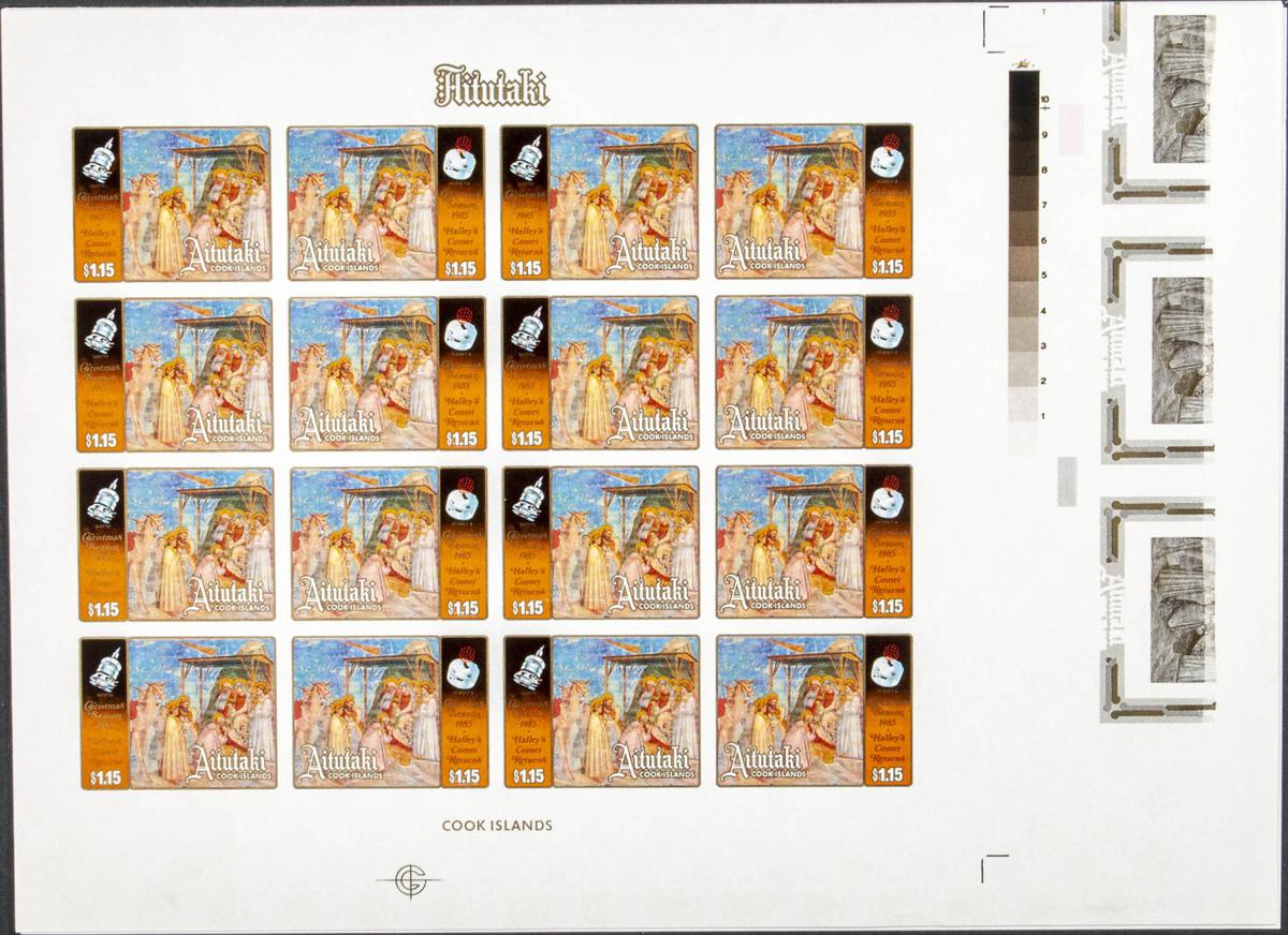 Lot 52 - aitutaki aitutaki -  IBERPHIL Auction #109. The Fournier Universe. Part 1
