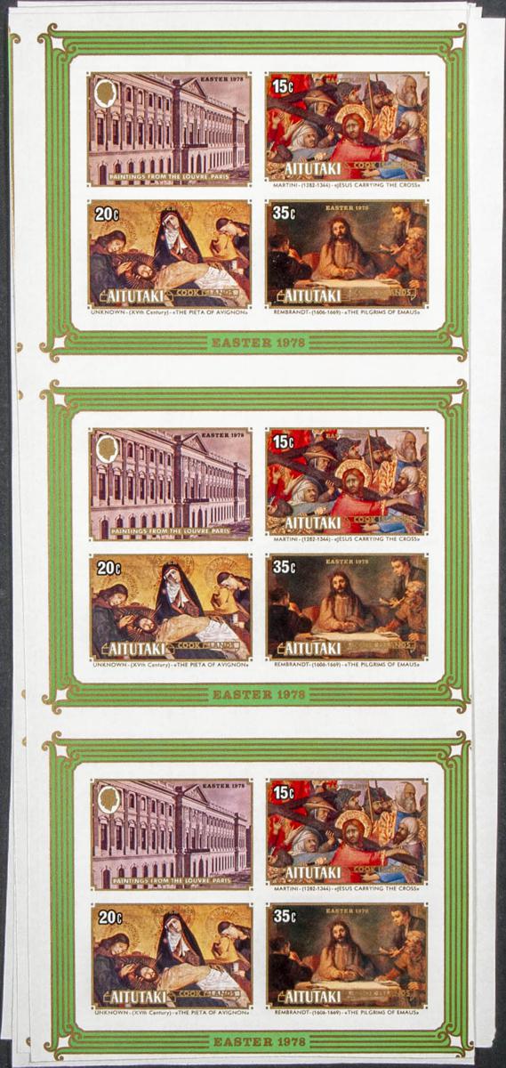 Lot 54 - aitutaki aitutaki -  IBERPHIL Auction #109. The Fournier Universe. Part 1