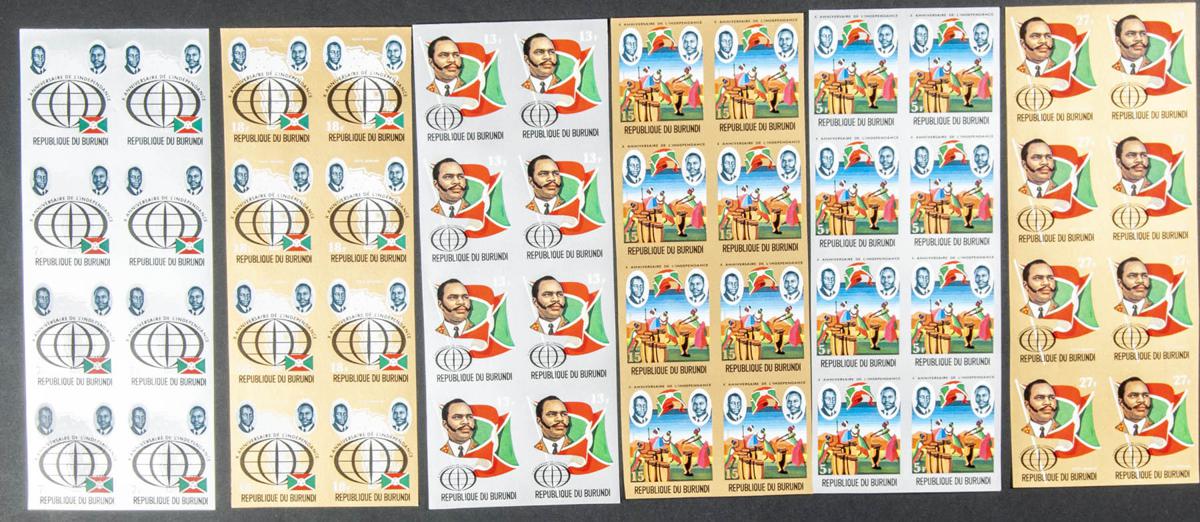 Lot 552 - burundi burundi - IBERPHIL Auction #109. The Fournier Universe. Part 1 Lot 552 - burundi burundi - IBERPHIL Auction #109. The Fournier Universe. Part 1