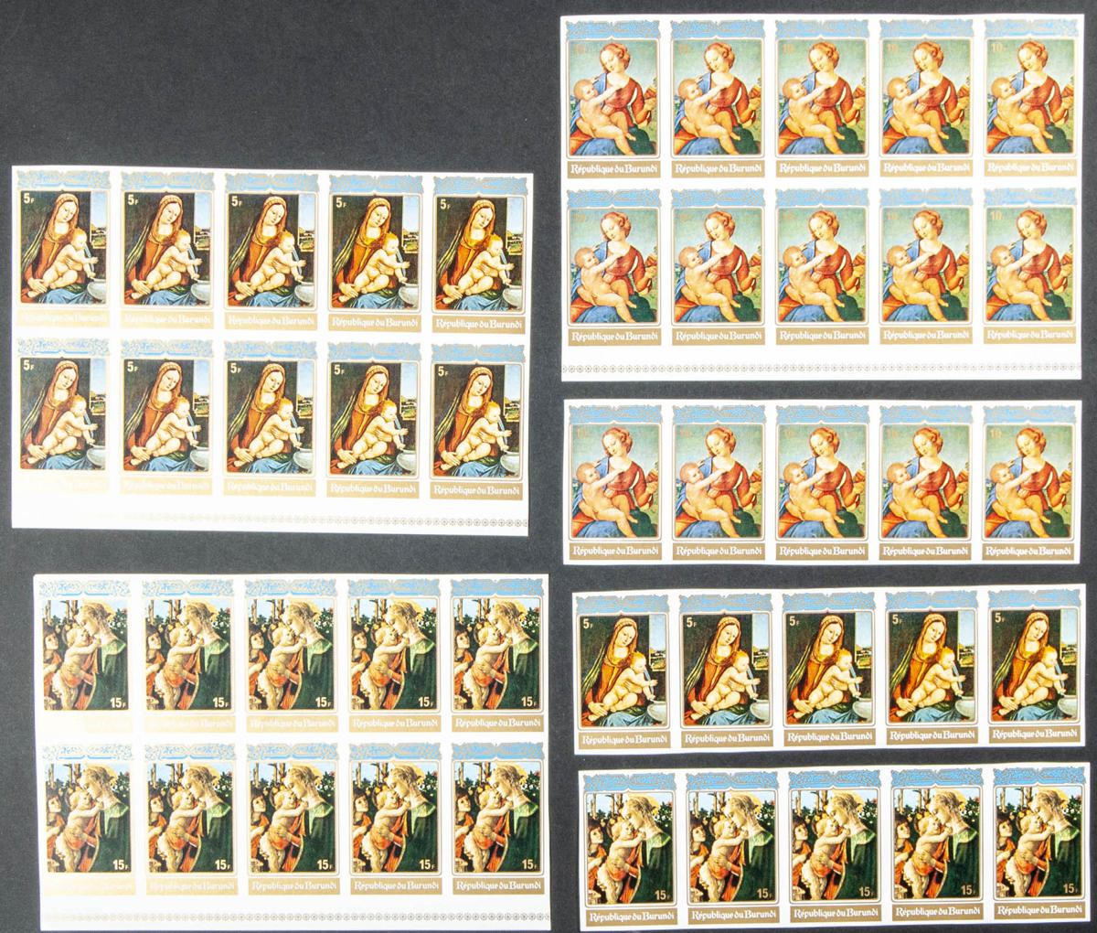 Lot 555 - burundi burundi - IBERPHIL Auction #109. The Fournier Universe. Part 1 Lot 555 - burundi burundi - IBERPHIL Auction #109. The Fournier Universe. Part 1