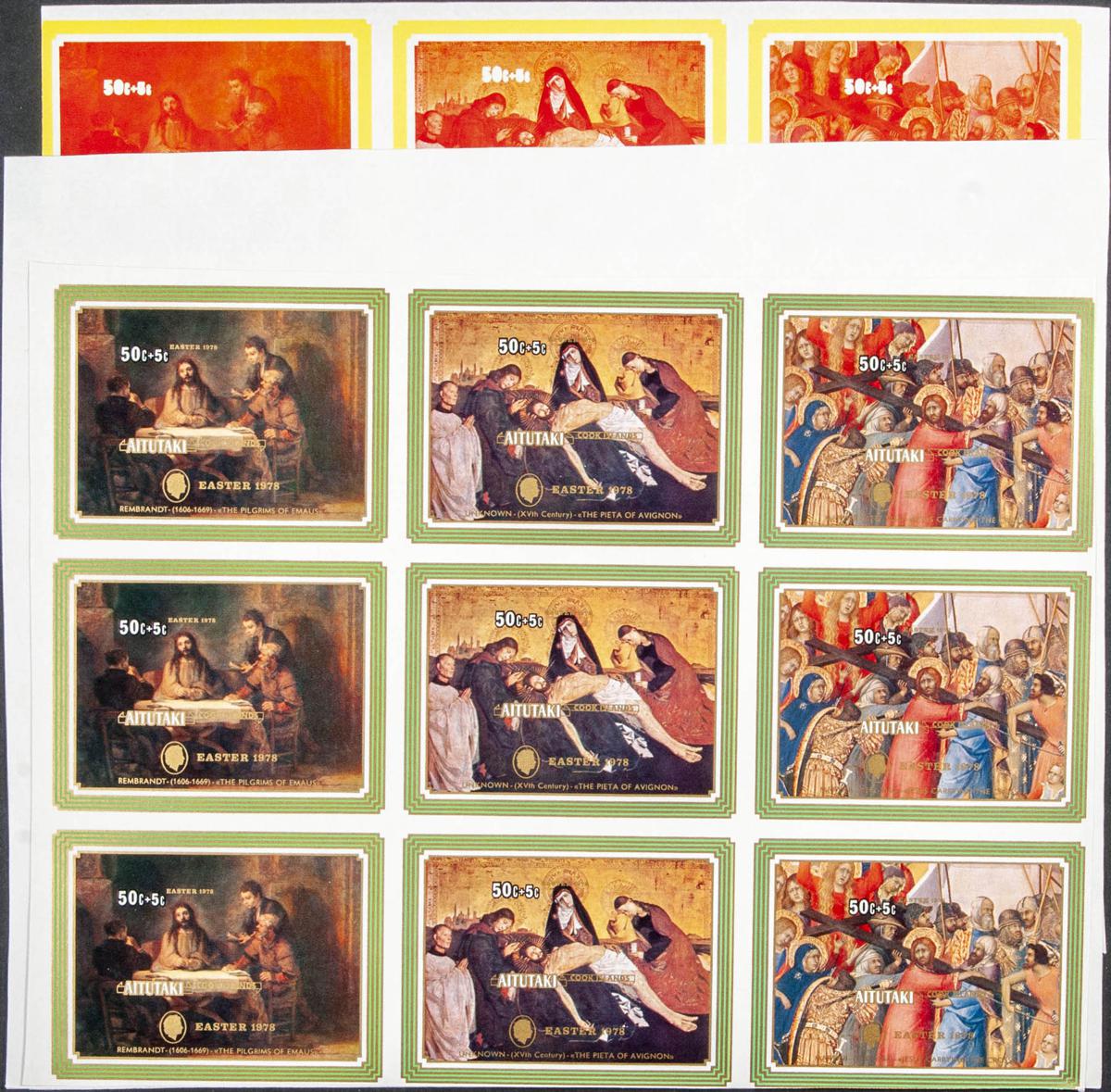 Lot 55 - aitutaki aitutaki -  IBERPHIL Auction #109. The Fournier Universe. Part 1