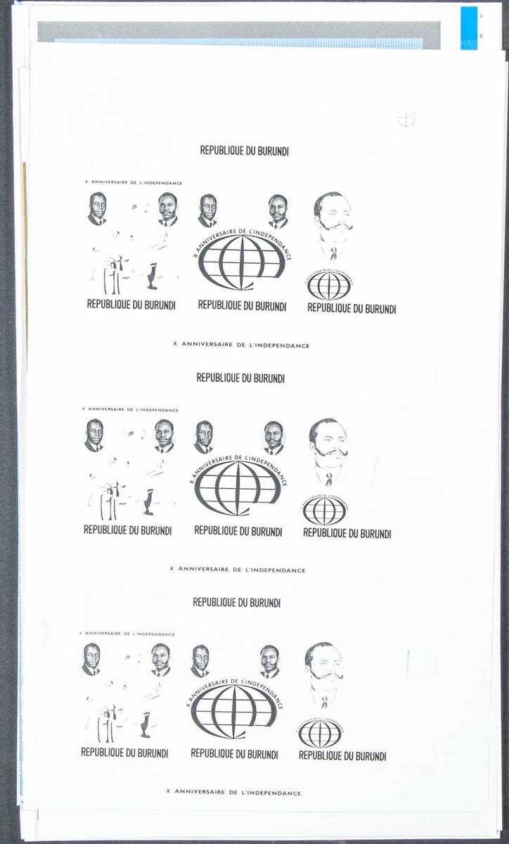 Lot 574 - burundi burundi - IBERPHIL Auction #109. The Fournier Universe. Part 1 Lot 574 - burundi burundi - IBERPHIL Auction #109. The Fournier Universe. Part 1