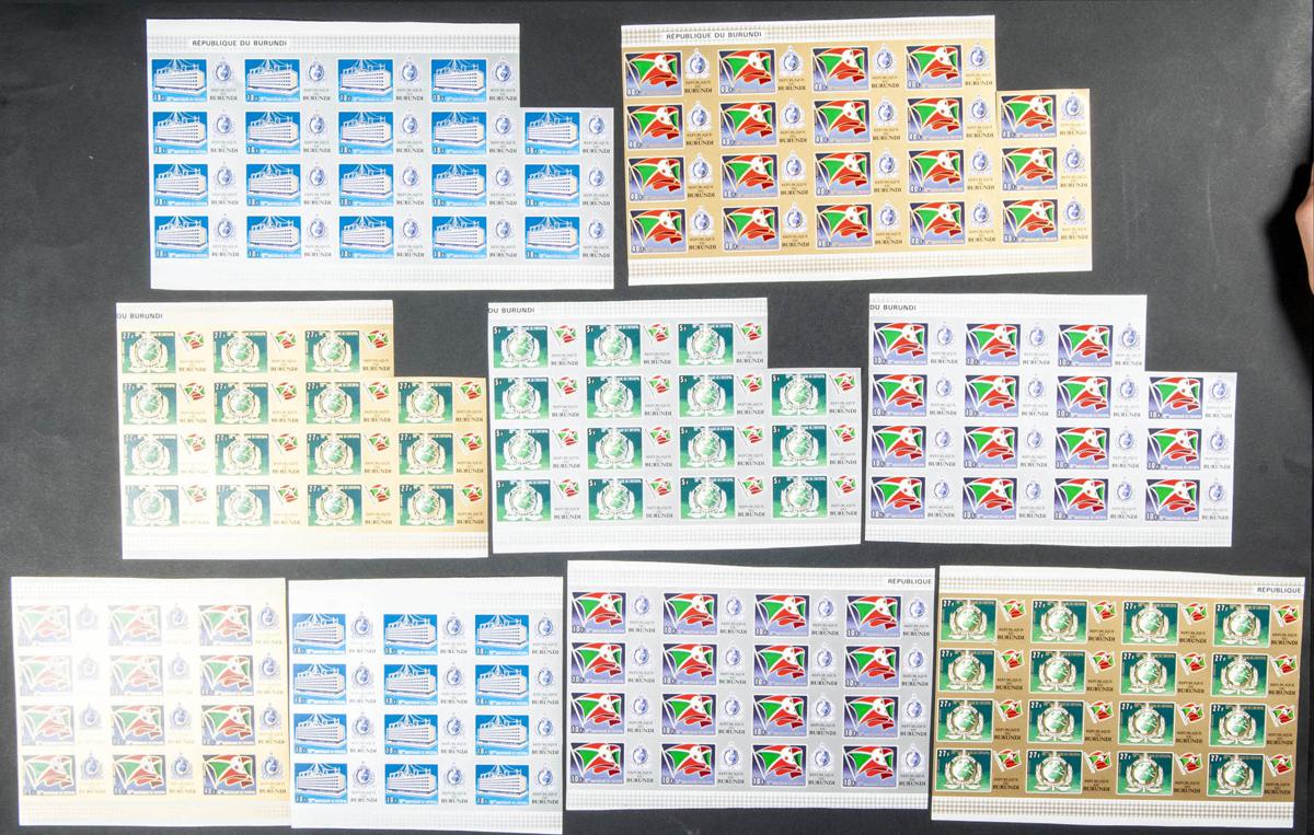 Lot 585 - burundi burundi - IBERPHIL Auction #109. The Fournier Universe. Part 1 Lot 585 - burundi burundi - IBERPHIL Auction #109. The Fournier Universe. Part 1