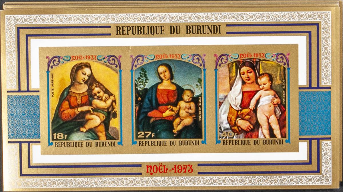 Lot 601 - burundi burundi -  IBERPHIL Auction #109. The Fournier Universe. Part 1