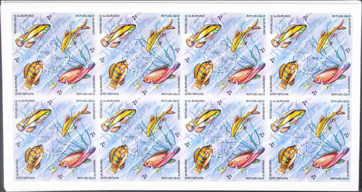 Lot 605 - burundi burundi -  IBERPHIL Auction #109. The Fournier Universe. Part 1